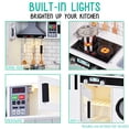 thumbnail image 4 of Lil’ Jumbl Kitchen Set for Kids, Pretend Wooden Play Kitchen, With Accessories, 4 of 5