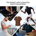 thumbnail image 6 of Rocae 60s and 70s Aesthetic1 for Men's Moisture-Wicking Crew Tee - T-Shirt for Sports, Outdoor Activities, and Casual WearSmall, 6 of 9