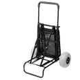 thumbnail image 6 of VEVOR Beach Dolly with Big Wheels for Sand, 20.1" x 14.6" Cargo Deck, w/ 9" Balloon Wheels, 165LBS Loading Capacity Folding Sand Cart & 27.2" to 44.9" Adjustable Height, Heavy Duty Cart for Beach, 6 of 9