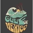 thumbnail image 4 of Gulf of Mexico Wave Text Youth Charcoal Crew Neck Short Sleeve Tee-XS, 4 of 4
