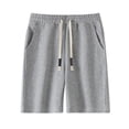 thumbnail image 2 of Pantalones cortos de playa con cintura elástica para hombre: mezcla de lino, cordón, múltiples bolsillos, estilo informal de verano, tallas M-XXXXXL, 2 of 4