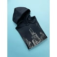 thumbnail image 3 of Dark Chicago Cityscape Hoodie Men -Image by Shutterstock, Male 5X-Large, 3 of 4