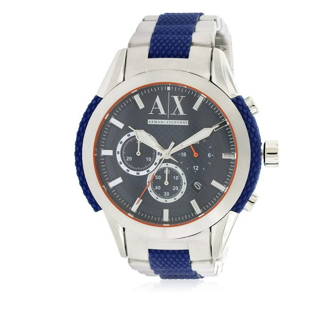 Armani Exchange - Stainless Steel Chronograph Mens Watch AX1386 ...