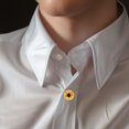 thumbnail image 1 of BESTYASH 2Ud Puños Decorativos Con Cubierta De Botón En Aleación Para Camisas Con, 1 of 6