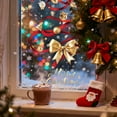 thumbnail image 5 of Hometravel Christmas Window Decorative Stickers, Removable Holiday Themed Window Clings, Festive Seasonal Decor for Glass, Mirrors, Home Display, 5 of 6