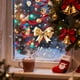 thumbnail image 5 of Pegatinas Navideñas para Ventanas | Calcomanías Navideñas Reutilizables y Removibles | Plástico Resistente Al Agua y a La Decoloración | Colores Dorado, Rojo y Morado | Fáciles de Aplicar, No Dañan E, 5 of 6