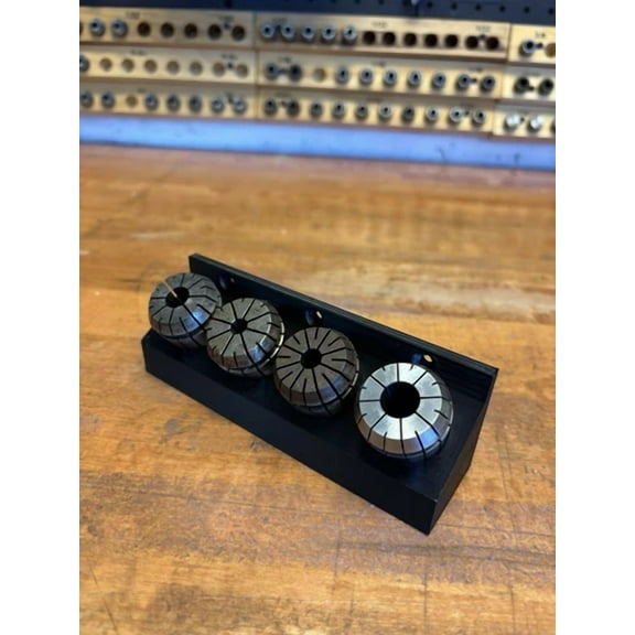 2-Pack Er32 Collet Wall Mount Organizer Rack Tray