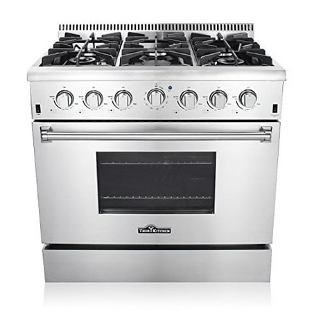 Stainless Steel Professional Range Thor Kitchen 36