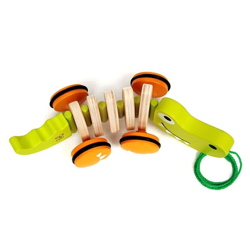 hape alligator pull toy