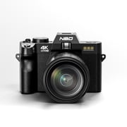 NBD 4K Digital Cameras for Photography,48 MP Autofocus Vlogging Camera with 52mm Wide Angle & Macro Lens