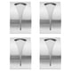 thumbnail image 1 of 4 ganchos para colgar toallas de cocina, de pared, sin clavos., 1 of 8