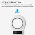 thumbnail image 2 of TFixol W90D Bluetooth & 2.4G USB Animal Microchip Scanner with 128 Tag Memory, Fast Recognition, Built-in Battery, OLED Display, Black/White Options, 2 of 6