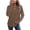 Coffee, variant on Ronuti Lightweight Sweatshirt for Women Fall Long Sleeve Shirts Fashion Casual Crew Neck Pullover Tops