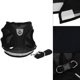thumbnail image 4 of Arnés Pet Transpirable Perro Poliéster Malla Chaleco Correa Pecho Cuerda (Negro 1pc Hugtrwg Para estrenar, 4 of 5