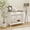 Oak, variant on White Console Table with Storage with Doors, Entryway Console Table with Doors, Modern Sofa Table for Hallway, Living Room, Dining Room,Practical Type for Home, White