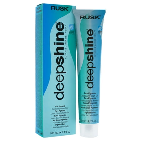 Rusk Deepshine Pure Pigments Cream Color - 8.11AA Intense Light Ash Blonde - 3.4 oz Hair (Best Light Ash Blonde Hair Dye)