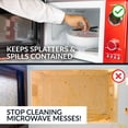thumbnail image 5 of (4 pack) HomeCraft 12-inch Microwave Plate Cover Shield with Magnets, 5 of 9