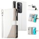 thumbnail image 2 of Funda cartera GANGXUN para Xiaomi Redmi 15 5G , cuero PU con tarjetero, cremallera, correa de mano, soporte y protección 723°, 2 of 6