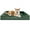 Dark Green, variant on PayUSD Orthopedic Dog Bed for Extra Large Dogs Waterproof Memory Foam Dog Sofa Beds with Sides Non-Slip Bottom and Egg-Crate Foam Dog Bed with Removable Washable Cover,Brown (44" L x 32" W x 6.5" Th)
