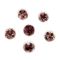 thumbnail image 3 of Cuentas redondas 6pcs Espaciador luminoso Granos sueltos Fabricación de joyas Rojo marrón Sunnimix Fabricación de joyas Cuentas redondas, 3 of 8