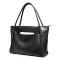 thumbnail image 1 of Bolso de mano Utenwat, tamaño grande, piel vegana negra, para mujer, 16 L, 1 of 6