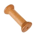 thumbnail image 5 of 2pcs Wooden Empty Spools for Wire, Bobbins Wood Sewing Embroidery Thread Spool Bobbins for Wire Weaving Arts DIY Wood Projects, 5 of 7