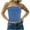 *1-Blue, variant on Women's Strapless Striped Tube Top,Womens Sleeveless Crop Tank,Women's Sexy Knitted Shirts Vests Y2K,*1-Khaki,Size M