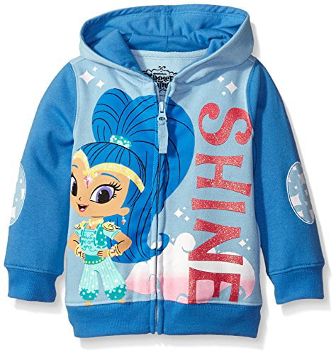 Shimmer and Shine Toddler Girl Jacket Hoodie Featuring Shine New 5T 