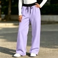 thumbnail image 6 of NAISIBABY Girls Sweatpants, Elastic Waist with Pockets Casual Comfortable Pants Purple Size 6, 6 of 8