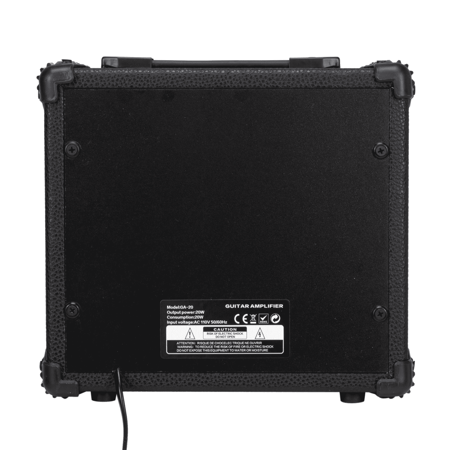 Hassch 20W Electric Guitar Amplifier, Small Portable Practice AMP, Black