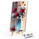 thumbnail image 2 of Kit de pintura por números DIY flor mano aceite arte imagen artesanía decoración del hogar (H1106) Hugtrwg Para estrenar, 2 of 9
