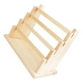 thumbnail image 3 of ziyahi Wood Earring Stand Earring Holder Display Stand Jewelry Display Rack 4 Tier, 3 of 9