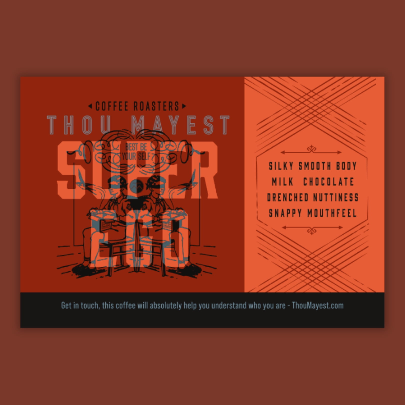Super Ego | 12oz Whole Bean Dark Roast Coffee