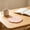 Pink, variant on Silicone Flower Trivet 6.3 Inch Heat Resistant Pot Mat for Dining Table Light Green