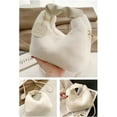 thumbnail image 4 of Women Fluffy Tote Bag Plush Shoulder Underarm Bag Faux Fur Crossbody Handbag with Strap Y2K Furry Purse Winter, 4 of 6