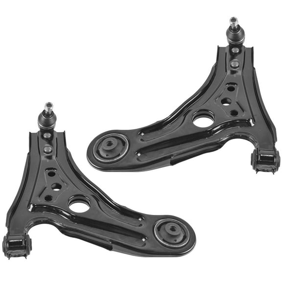 TRQ Control Arms Front Lower With Ball Joints & Pair for Aveo G3 Wave PSA62364