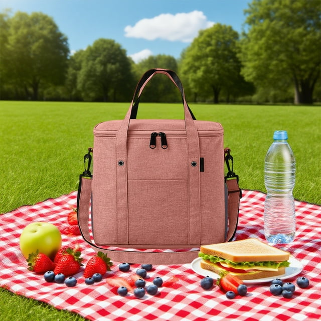 Insulated Lunch Box Bag One Shoulder Portable Bento Bag Lunch Box Bento Bag Insulated Bag