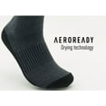 thumbnail image 5 of Adidas 8 Pairs Men’s Performance Cushioned High Quarter Socks – Size 6 -12, 5 of 8