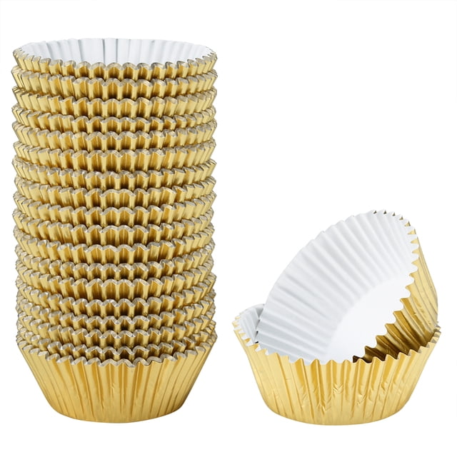 500 Uds. De papel de aluminio para pastel, taza, Cupcake, moldes para magdalenas, herramientas de cocina para hornear