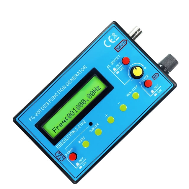Function Generator, DDS Generator Compact Portable for Impulse Response Testing