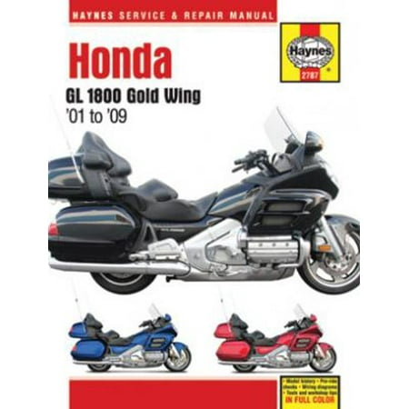 Honda GL 1800 Gold Wing Haynes Repair Manual (2001-2009)