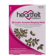 Heartfelt Creations Shaping Mold-3D Leafy Accents 7.75"X5.75"X.5"