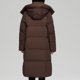thumbnail image 5 of Parkas de manga larga para mujer, otoño e invierno, holgadas, de longitud media, con capucha, cálidas, abrigos de manga larga para mujer, 5 of 5