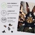thumbnail image 7 of UNIDRAGON Wooden Jigsaw Puzzle Pop Art Count Rabbit 250 Pieces, 7 of 7