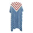 thumbnail image 2 of HELLHERO USA Stars Bikini Coverups High Quality Fabrics Long Free Size Long Swimwear Cover up for Women, 2 of 6