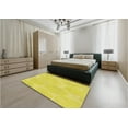 thumbnail image 5 of Ahgly Company Machine Washable Indoor Rectangle Transitional Banana Yellow Area Rugs, 8' x 10', 5 of 7