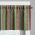 thumbnail image 5 of Ambesonne Hippie Valance & Curtain, Native Borders, 55"x45", Multicolor, 5 of 6