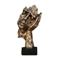 thumbnail image 4 of AOOOWER 3 Pcs Statue Abstract Resin Desktop Ornaments Sculpture Miniature Figurines Face Character Nordic Art Crafts Office Home Decoration Accessories, 4 of 20
