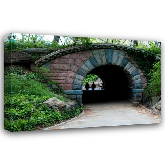 Erin Berzel 24x17 Gallery Wrapped Canvas Wall Art Titled - Bridge in Central Park