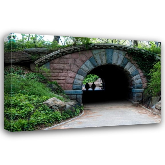 Erin Berzel 24x17 Gallery Wrapped Canvas Wall Art Titled - Bridge in Central Park